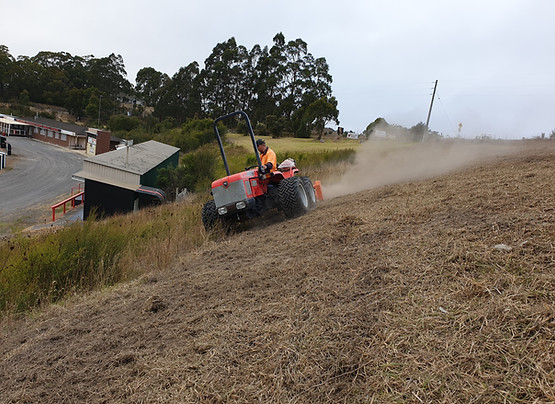 Slope mower