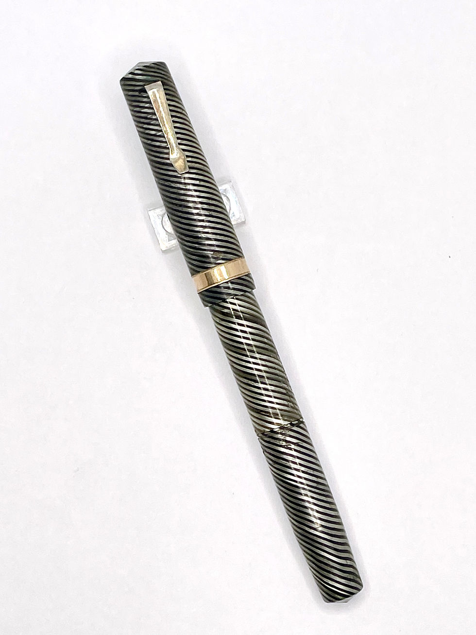 Wahl-Eversharp Bantam Bulb Filler Fountain Pen - Green Gray
