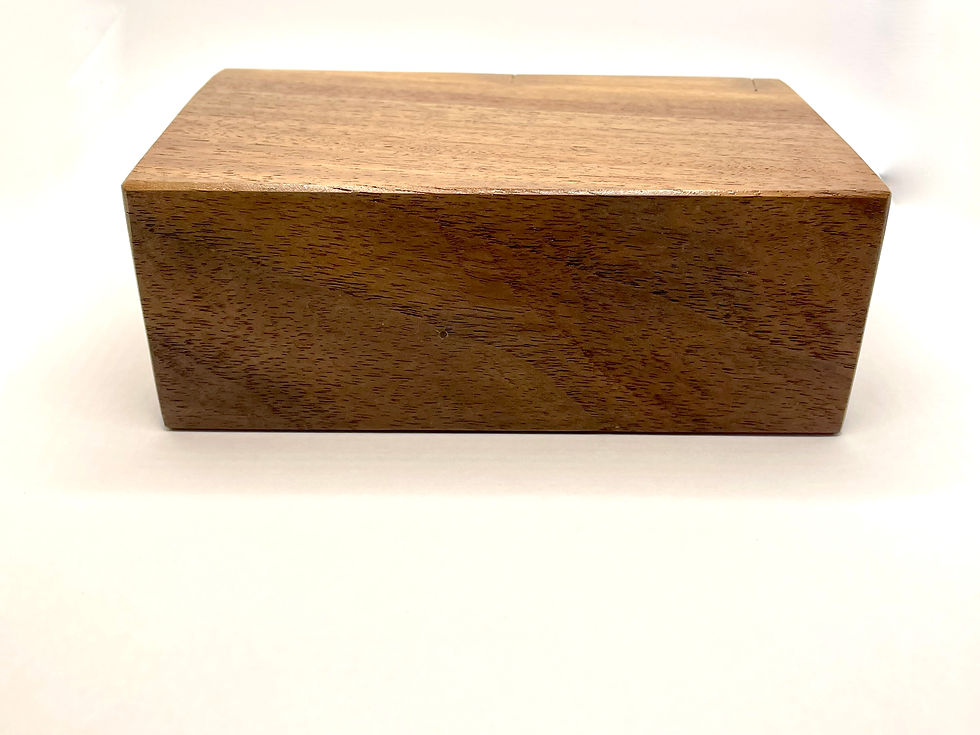 Thumbnail: Handcrafted AVP Walnut 3-Pen & Cup Desktop Holder