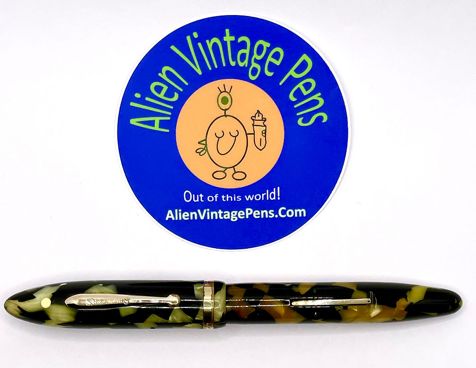 Sheaffer Oversized Lifetime Balance Fountain Pen - Pearl and Black
