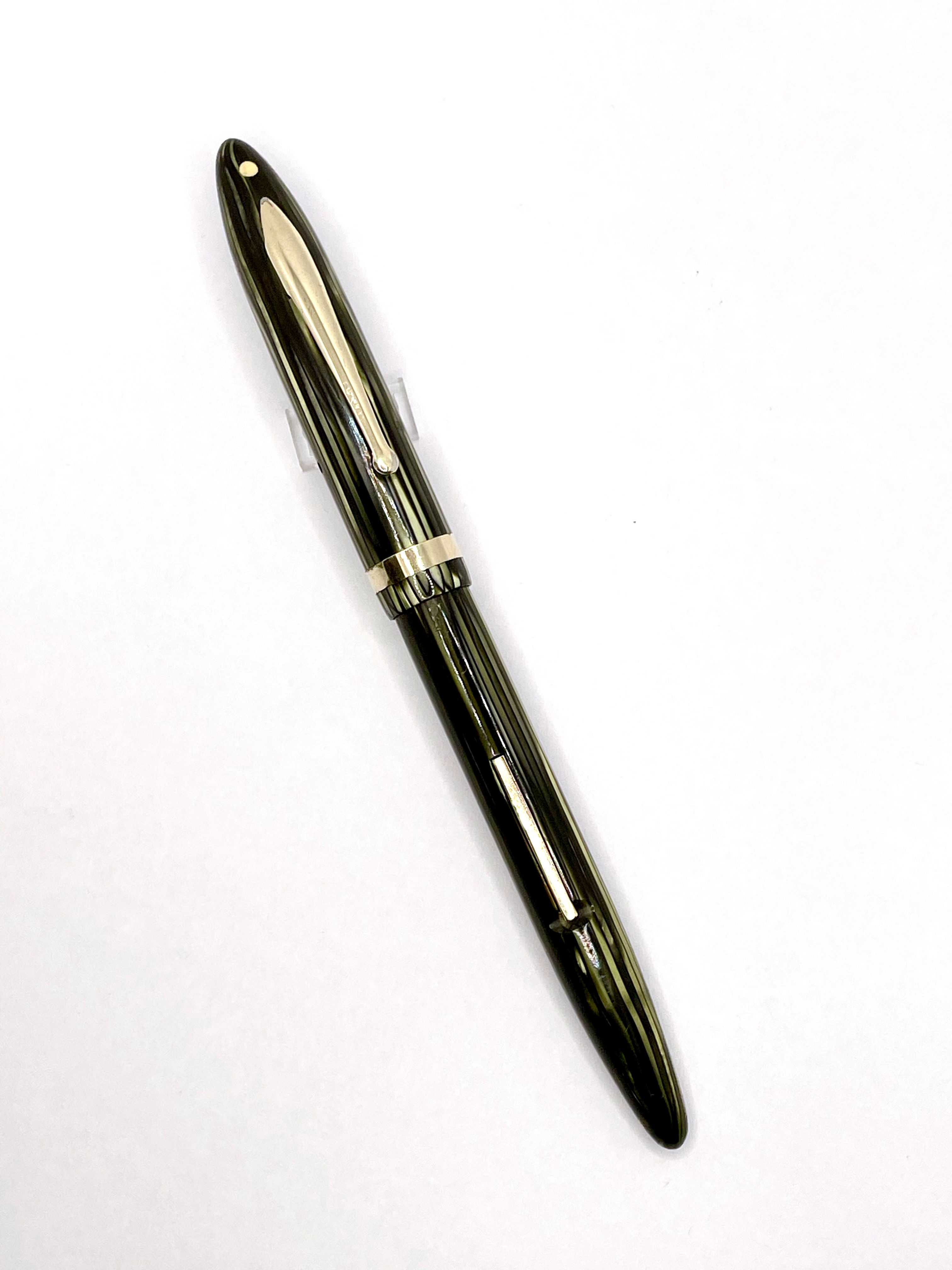 Sheaffer Lifetime Balance Slender 875 Fountain Pen - Marine Green