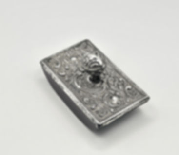Antique Sterling Silver Ink Blotter Roller