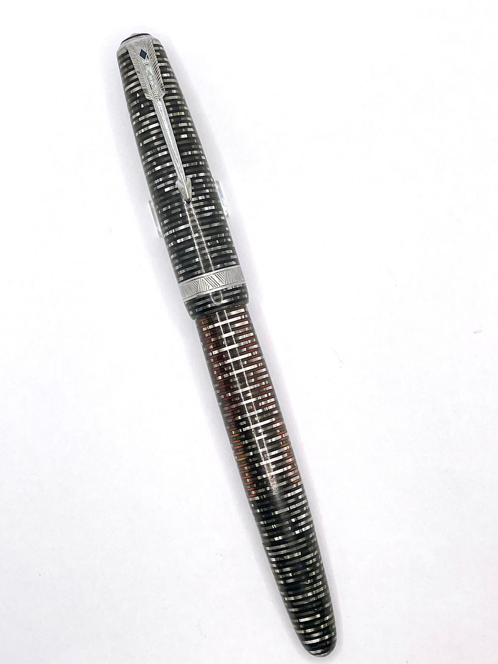 Parker Vacumatic Major - Silver Pearl