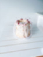 Glitter cherries & Ribbon Bow Cake