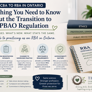 BCBA to RBA in Ontario: Everything You Need to Know About the Transition to CPBAO Regulation (2026 Update)