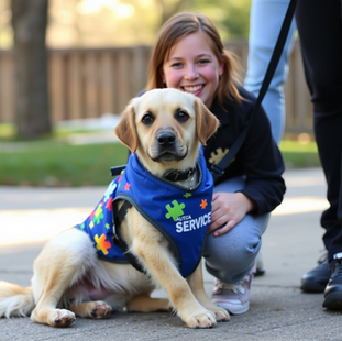 Autism and Service Dogs: A Lifeline for Safety, Support, and Independence
