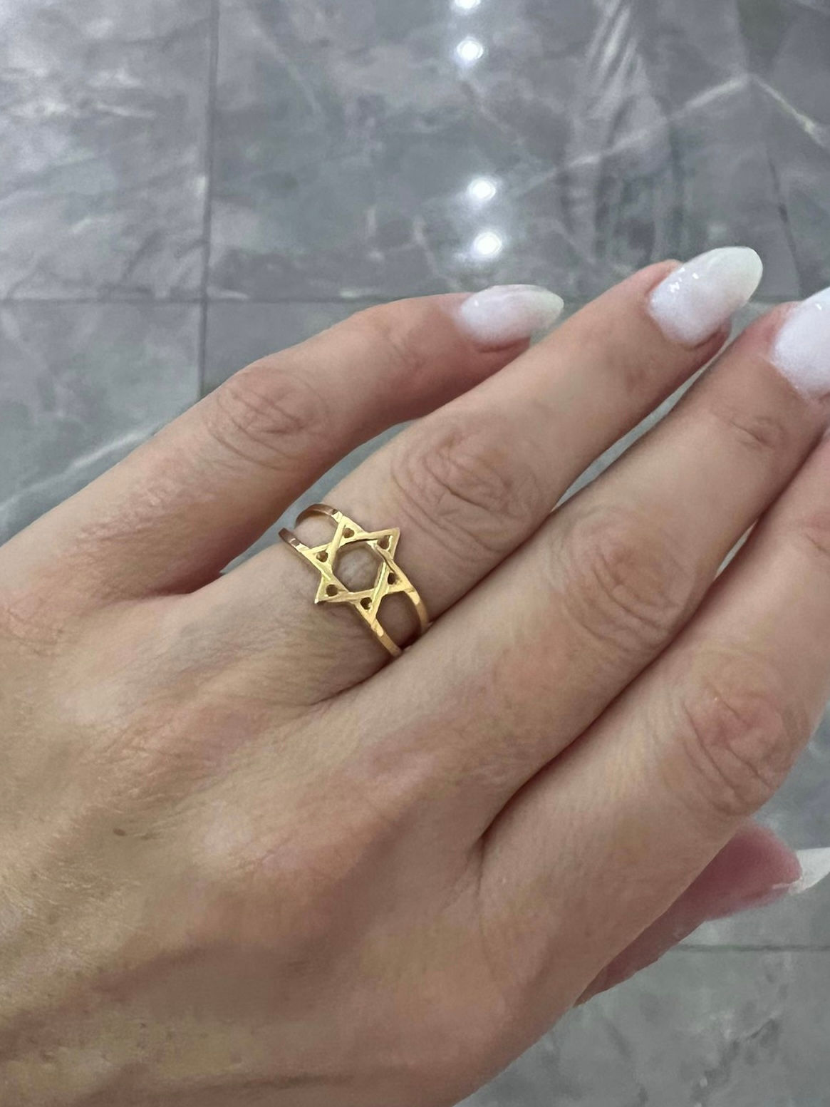 טבעת מגן דוד FR00120