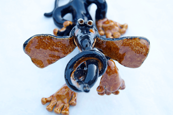 remember what? ceramic dog pottery