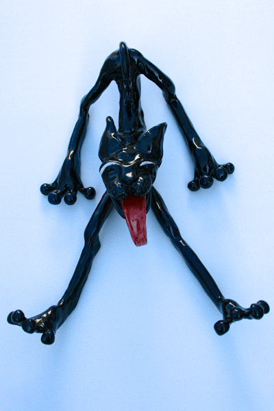 Percy ceramic dog pottery