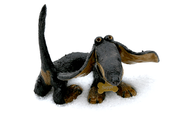 Seppi ceramic dog pottery