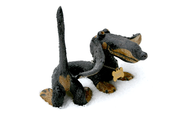 Seppi ceramic dog pottery