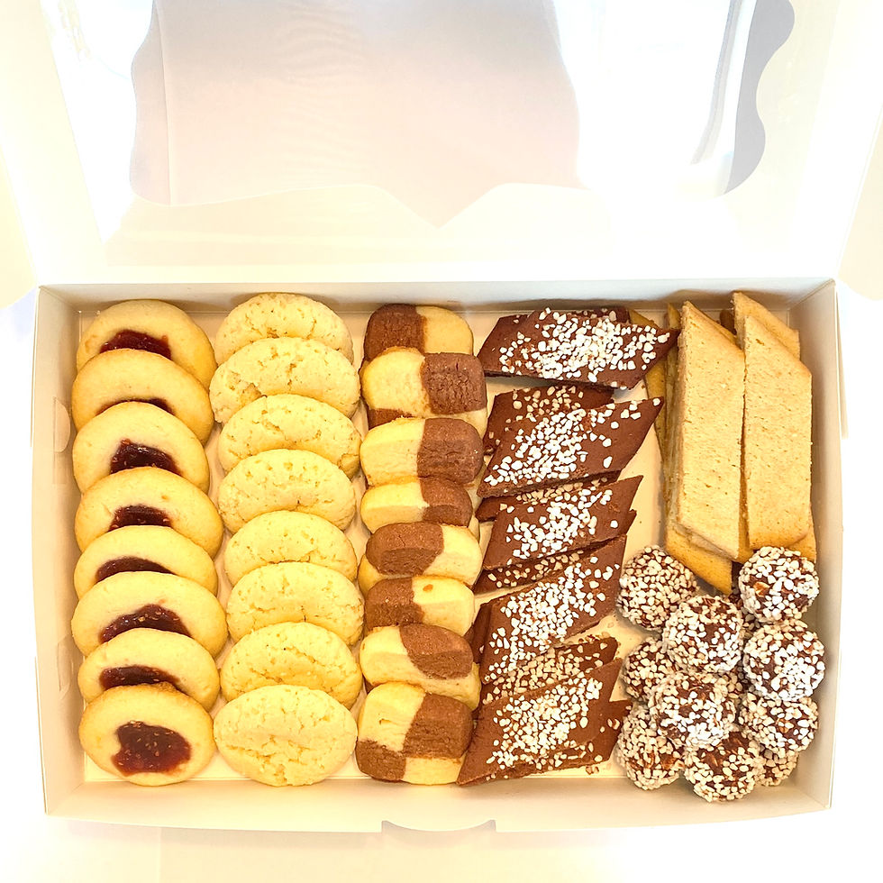 Thumbnail: Assorted Swedish Cookies - Large Box (60 cookies)