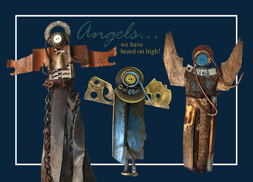 Angels Christmas Card