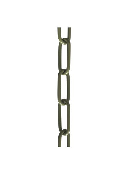 Miniatura: Collare a catena Army Green con doppio anello – Acciaio inox color Army Green
