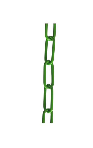 Miniatura: Collare a catena Green Monster con doppio anello – Acciaio inox color Green Mons