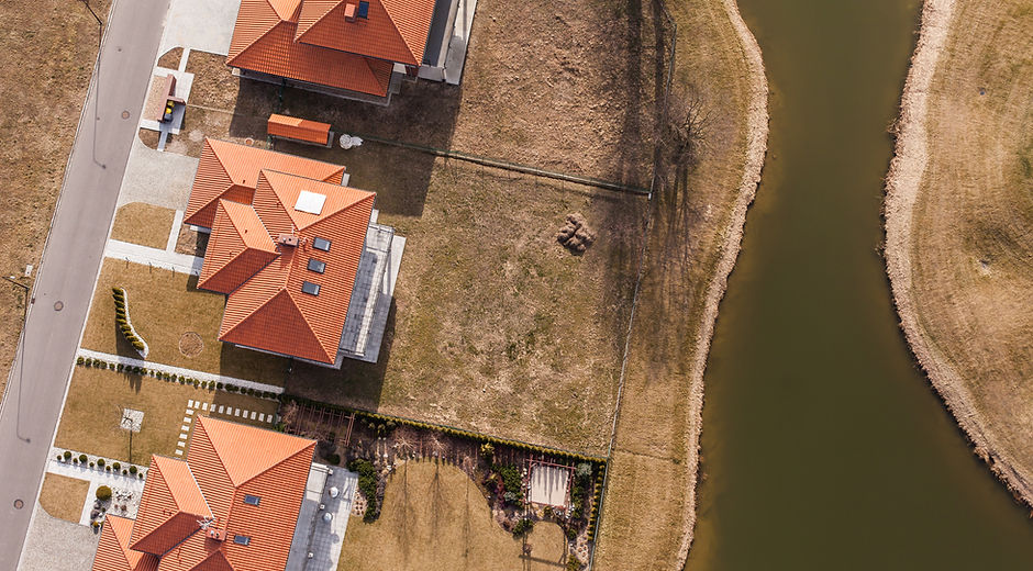 Aeriel View of Housing Unit