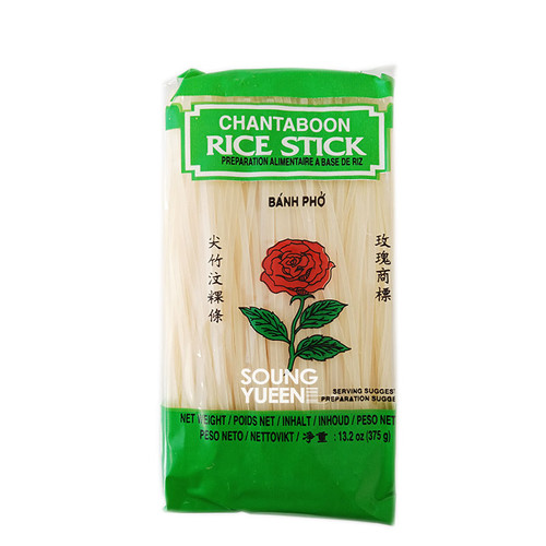 ROSE RICE STICK 3MM 375G | soungyueen