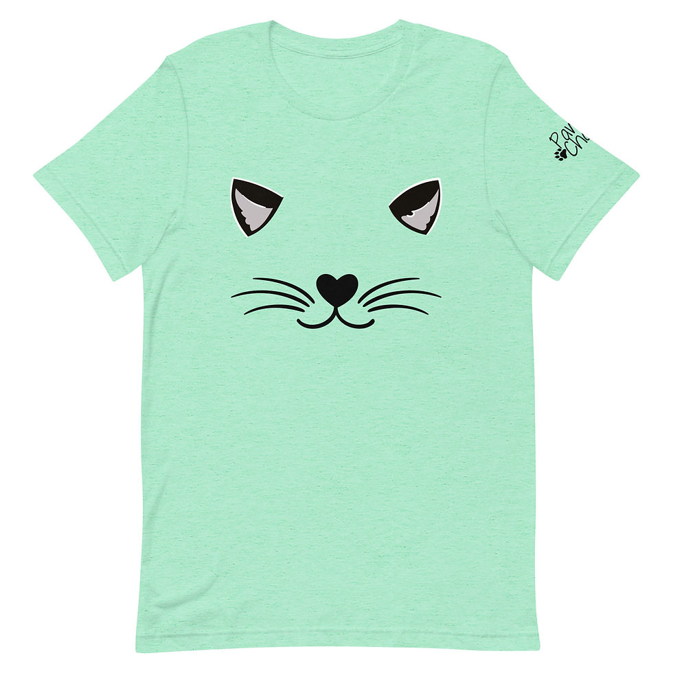 Thumbnail: Pawzitive From Nose to Tail Unisex t-shirt