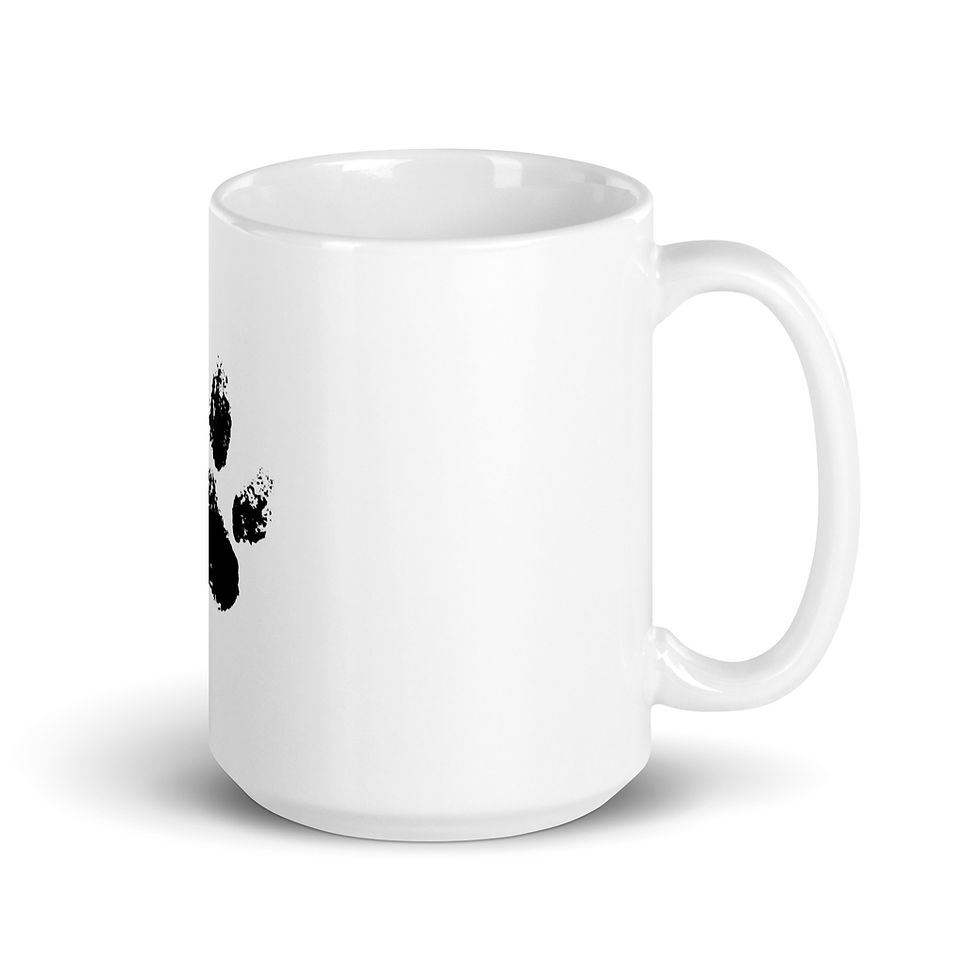 Thumbnail: Pawzitive Tracing the Imprint mug