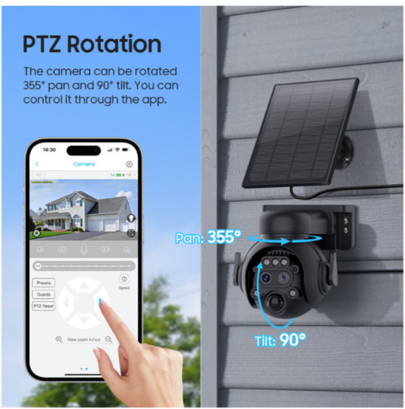 Thumbnail: Mini Solar Battery Camera-12X