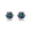 Thumbnail: Heart Snowflake Moissanite Earrings