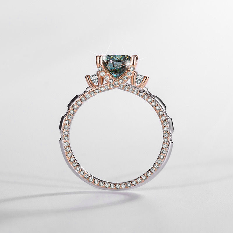 2ct Stellar Sparkle Moissanite Ring