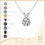 Thumbnail:  1ct Trendy Luxury Moissanite Necklace