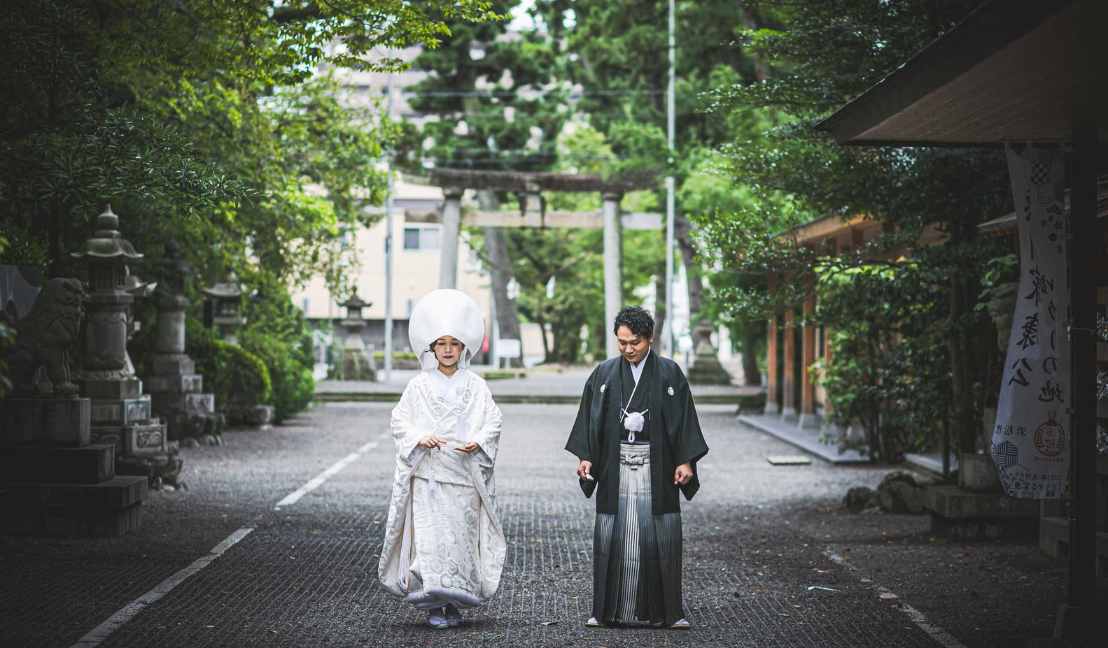 本格的和装のフォトウエディング