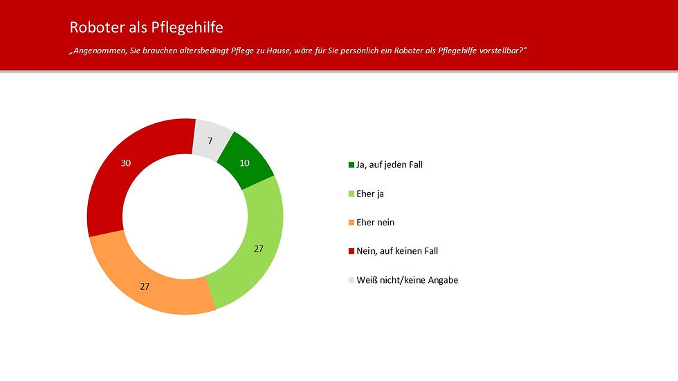 Roboter als Pflegehilfe