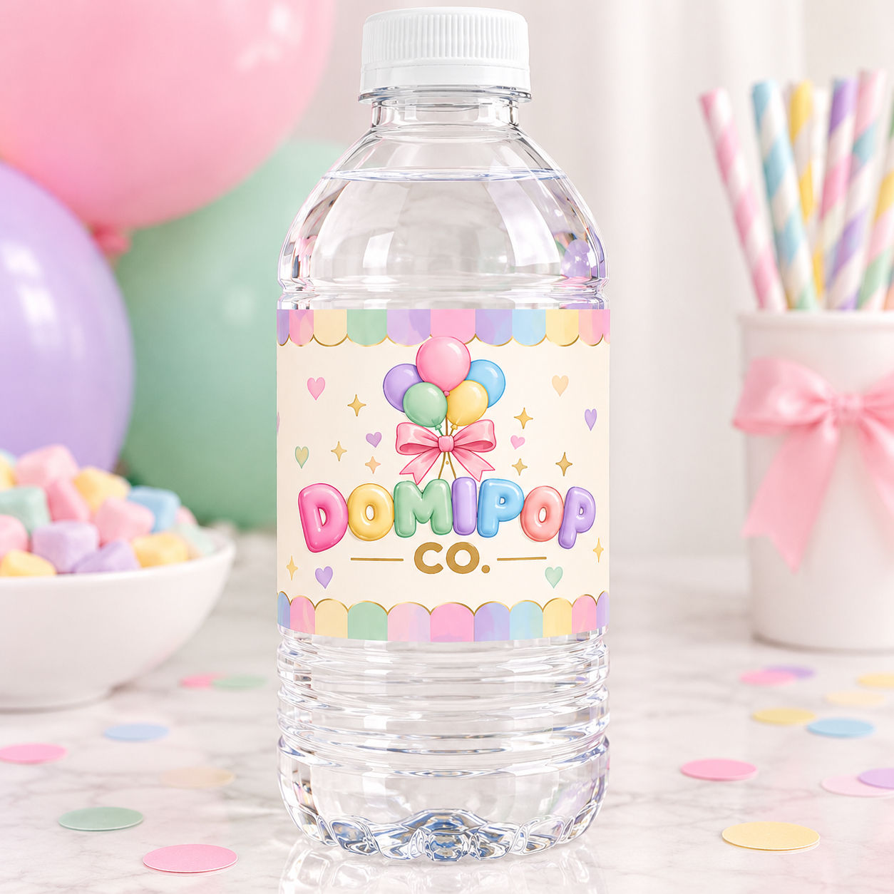 CUSTOM WATER BOTTLES