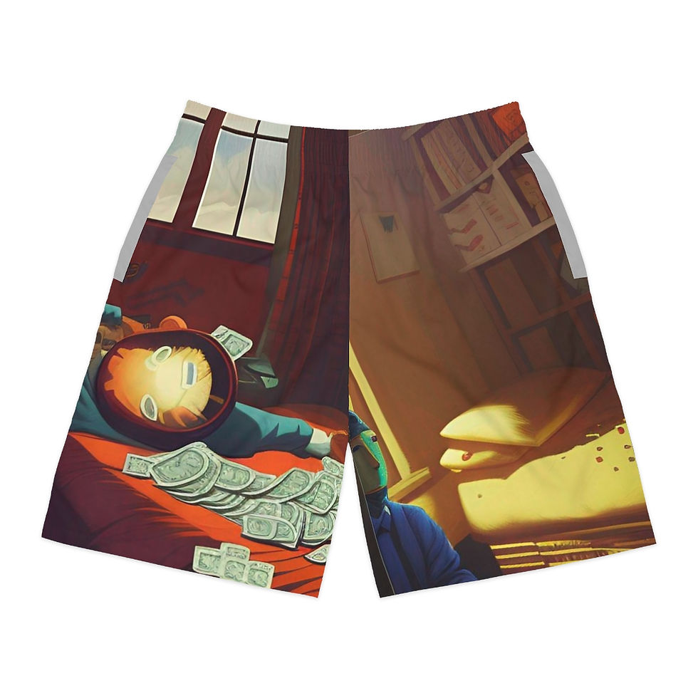 תמונה ממוזערת: Men's Art Shorts (AOP)