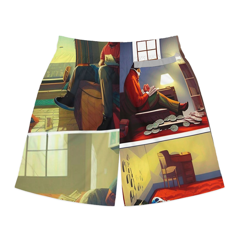 תמונה ממוזערת: Men's Art Shorts (AOP)
