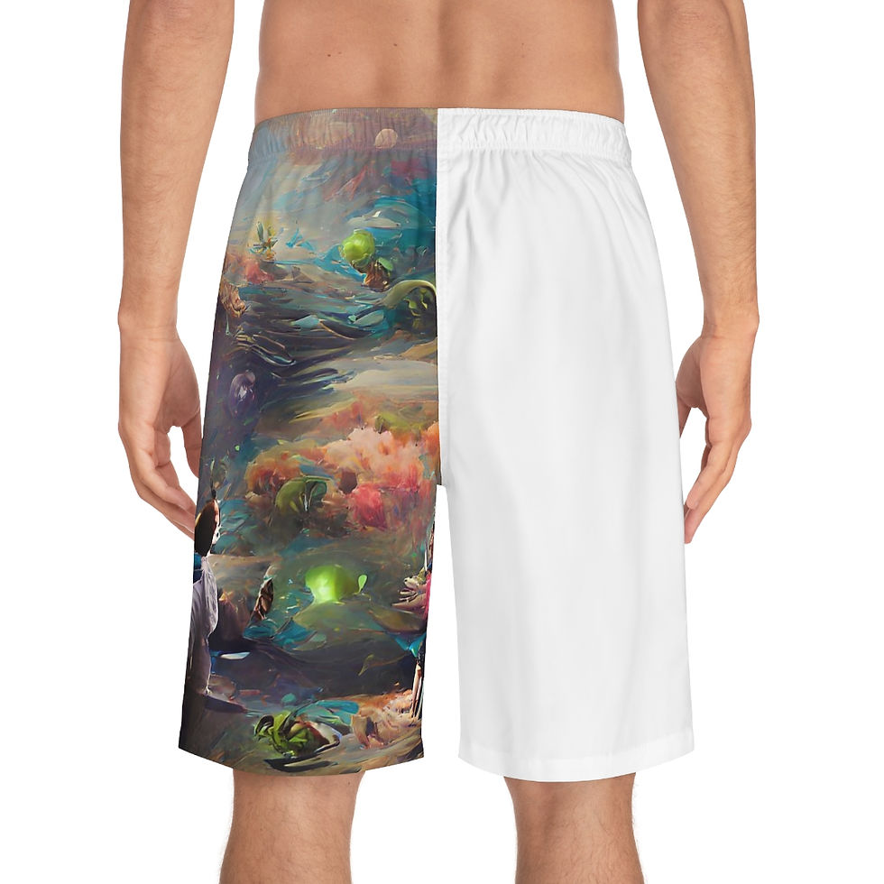 תמונה ממוזערת: Men's Half & Half Shorts (BJF Edition)