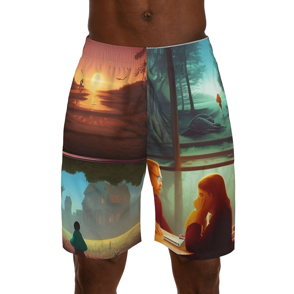 Thumbnail: Men's Art Shorts (AOP)