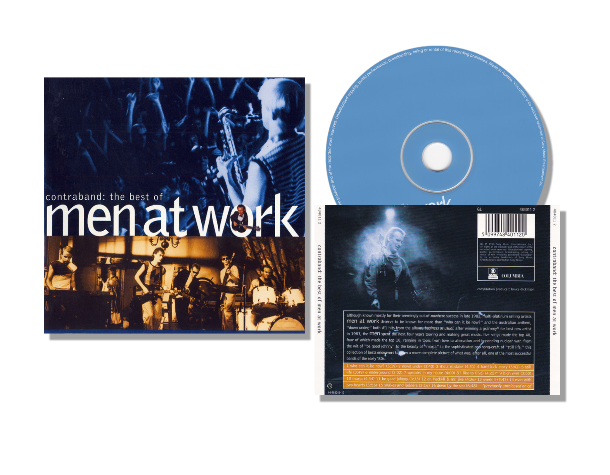 Men At Work – Contraband: The Best Of Men At Work CD