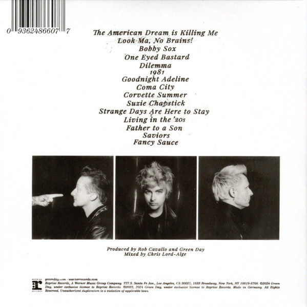 Thumbnail: Green Day – Saviors CD