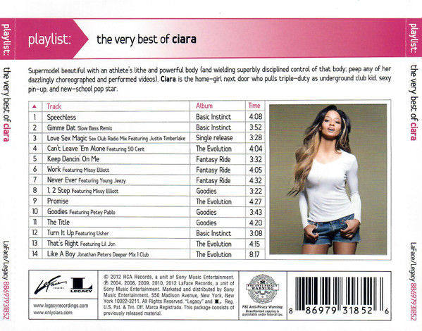 Thumbnail: Ciara – Playlist: The Very Best Of Ciara CD