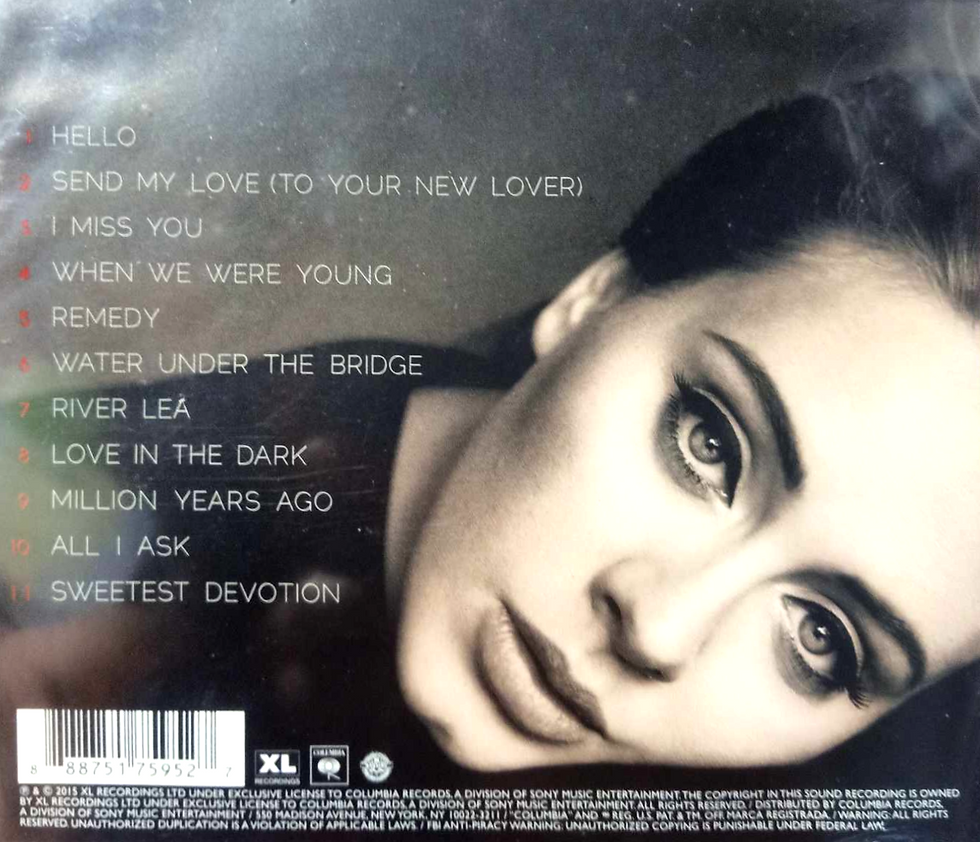 Thumbnail: Adele – 25 CD