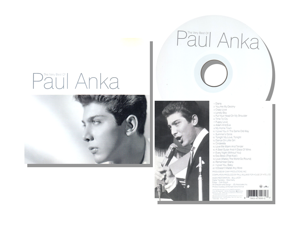 Paul Anka – The Very Best Of Paul Anka CD