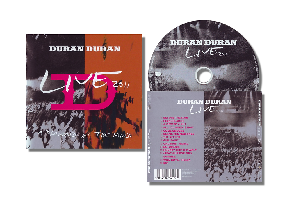 Duran Duran – Live 2011 (A Diamond In The Mind) CD