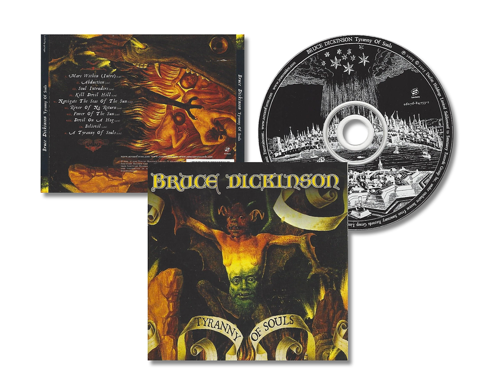 Bruce Dickinson – Tyranny Of Souls CD