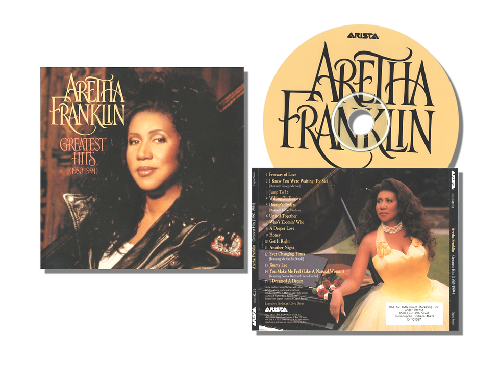 Aretha Franklin – Greatest Hits (1980-1994) CD
