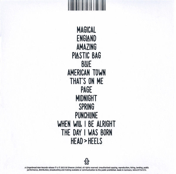 Thumbnail: Ed Sheeran – Autumn Variations CD