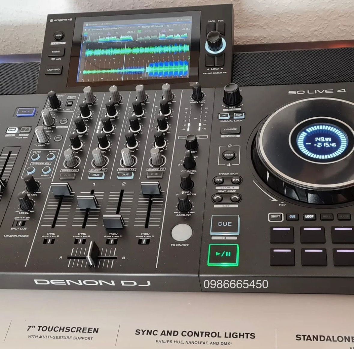 Đầu DJ chuyên nghiệp Denon DJ SC LIVE 4