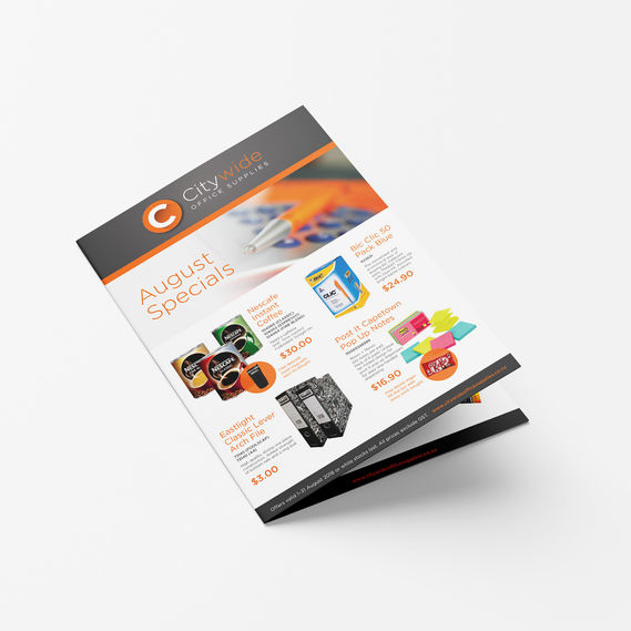 Citywide Office Supplies Flyer