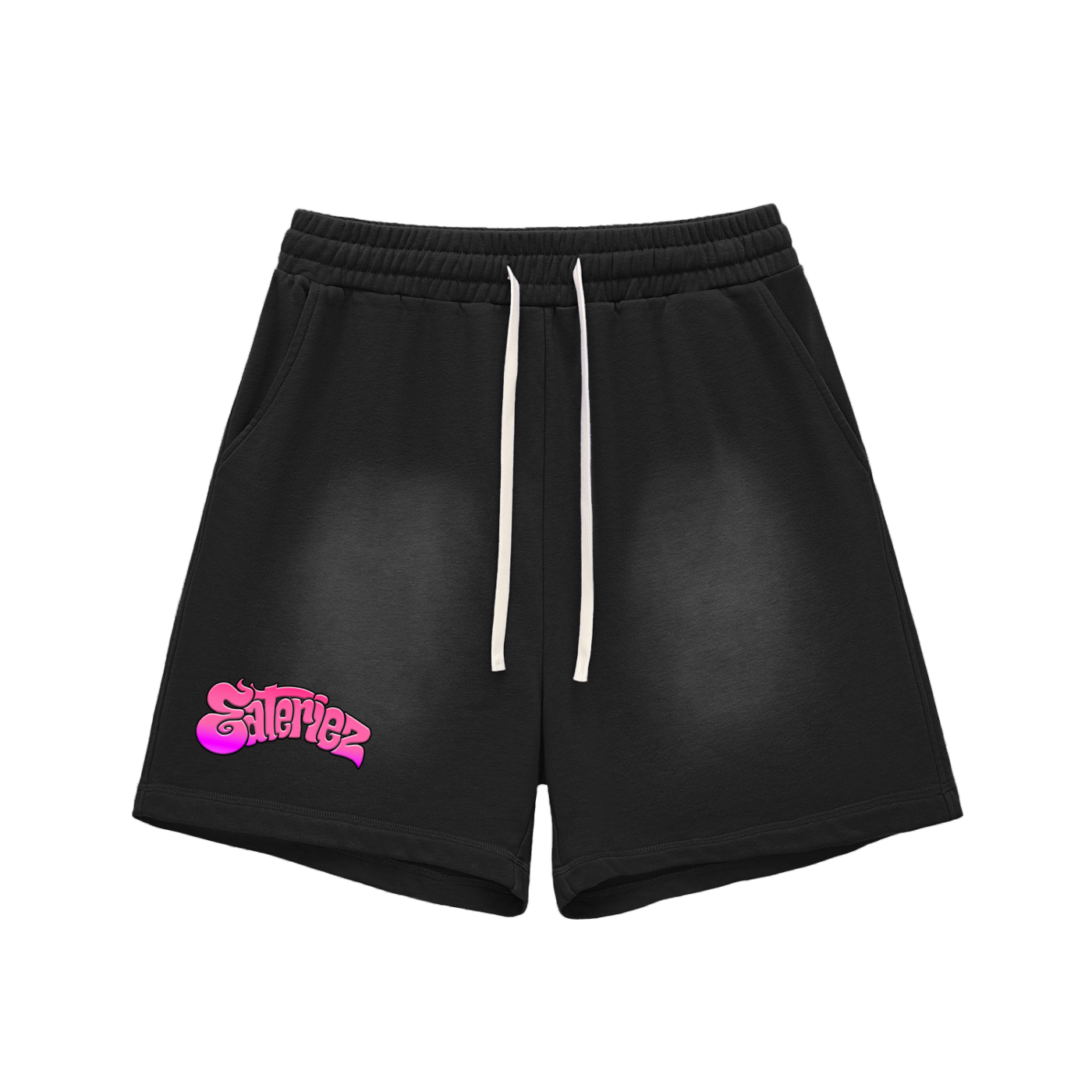 Eateriez Sun Fade Cotton Shorts