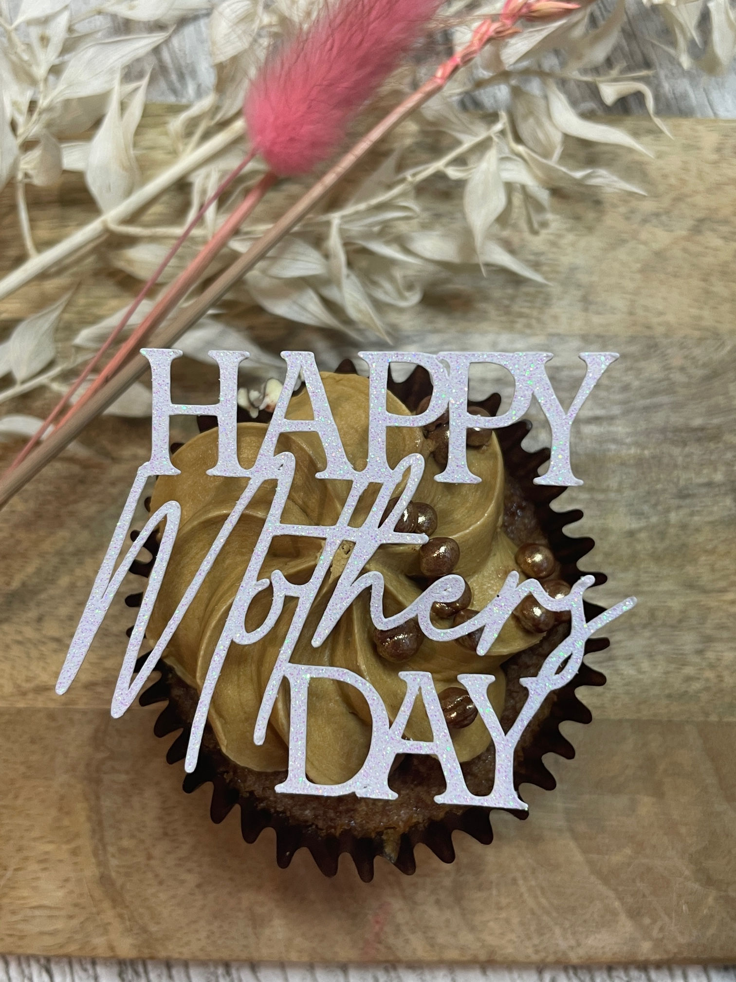 Happy Mothers Day Cupcake Toppers