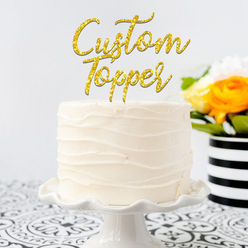 Custom Basic Topper | Partybug