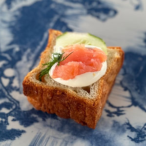 Artisinal salmon Pastry on the vida mia