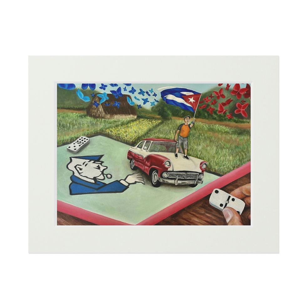 Thumbnail: Patria y Vida - Fine Art Print